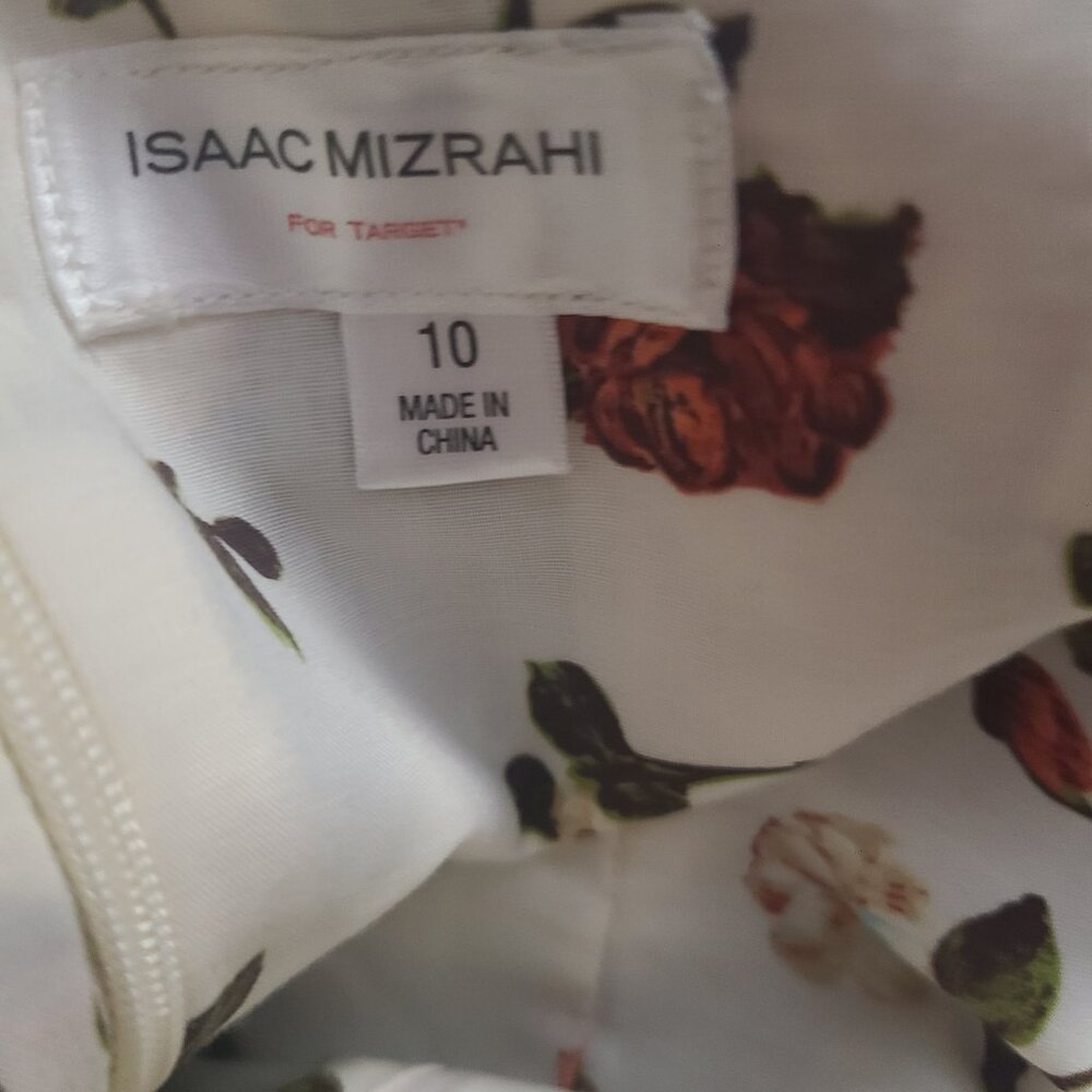 Isaac Mizrahi for Target Vintage-inspired Double layered Dress EUC Sizes 10, 14 - Picture 4 of 5